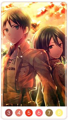 Attack on Titan Coloring Game - Screenshot 2