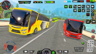 Bus racing 3D offline game - Screenshot 1