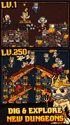 Idle God Miner: Craft & Merge - Screenshot 1