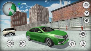 Русская тачка Лада Веста - Screenshot 1