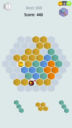 hexa block puzzle -three modes - Screenshot 1