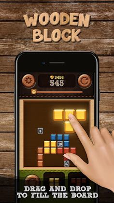 Wooden Block Puzzle - Bomb - T - Screenshot 2