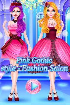 Pink Gothic Fashion Style - Screenshot 1