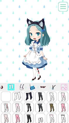 My chibi girl - Dress up game - Screenshot 3