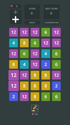 3824 - Numbers Game 2048 - Screenshot 1