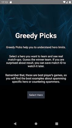 Greedy Picks for Dota2 - Screenshot 1