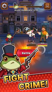 DetecToad: Detective Idle RPG - Screenshot 1