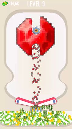 Saw Pinball – Block Crusher - Screenshot 1