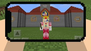 Princess Peach mod  minecraft - Screenshot 2