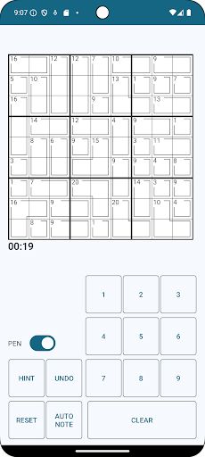 Killer Sudoku - Screenshot 1