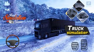 Truck Simulator Euro Snow 2023 - Screenshot 1