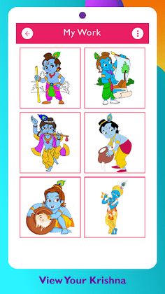 Lord Krishna Paint and Colors - Screenshot 3