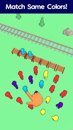 Train Station Jam -3D Matching - Screenshot 1
