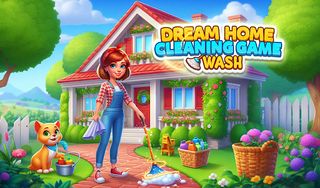 Dream Home Cleaning Game Wash - Screenshot 1