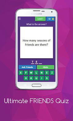 Ultimate FRIENDS Quiz - Screenshot 1