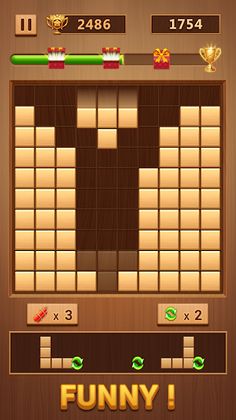 Wood Block - Classic Puzzle - Screenshot 2