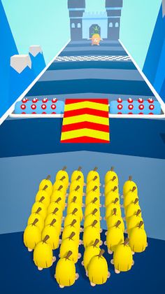 Banana Survival Rush! Merge It - Screenshot 3