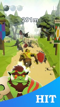 Orc Raid: Run of Rage - Screenshot 3