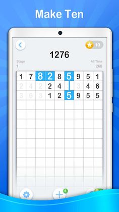 Number Puzzle - Ten & Pair - Screenshot 1