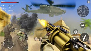 Gunship War - Helicopter Games - Screenshot 1