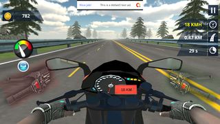 Real Highway Rider-Moto Rider - Screenshot 3