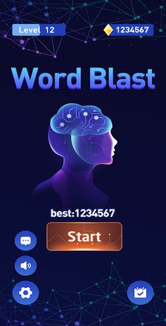 Word Blast-AI powered word gam - Screenshot 1