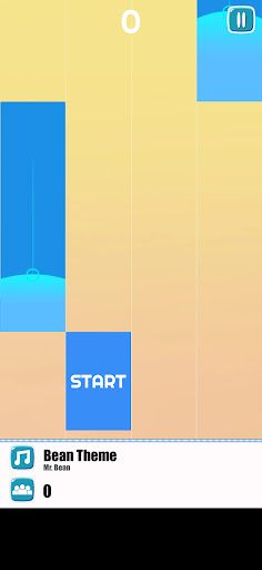 Mr. Bean Music Tiles Game - Screenshot 2