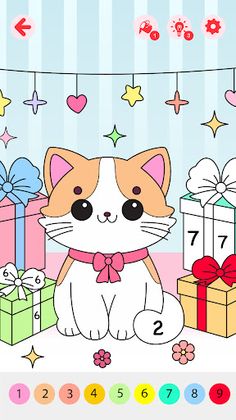 Kids Christmas Coloring Book - Screenshot 2