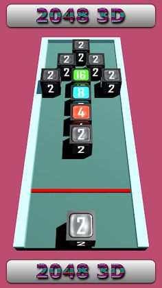 2023 Games - Original 3D 2048 - Screenshot 2