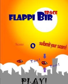 Flappi Birds Special Space - Screenshot 1