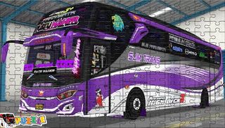 Mod Bus Basuri Puzzle Jigsaw - Screenshot 2