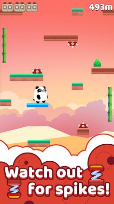 Jump Jump Panda - Screenshot 2