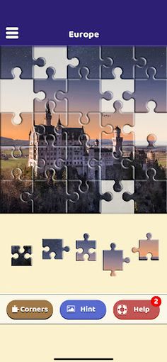 Europe Destinations Puzzle - Screenshot 3