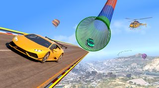 Mega Car Stunts - Racing Games - Screenshot 3