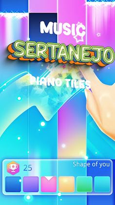 Piano Tiles Musica Sertaneja - Screenshot 1