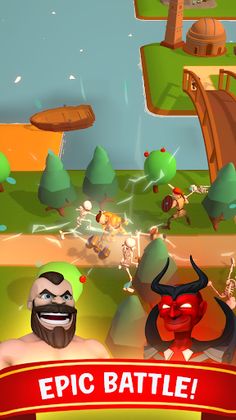 Viking Harald: Idle Adventures - Screenshot 1