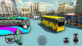 Bus Simulator : 3D Coach Games - Screenshot 1