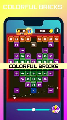 Bricks Ball Breaker - Block Cr - Screenshot 4