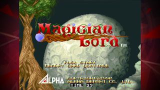 MAGICIAN LORD ACA NEOGEO - Screenshot 1