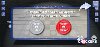 Checkers 3D Board Game - Screenshot 2