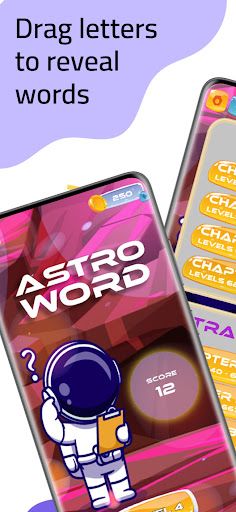 AstroWord - Word Puzzle Game - Screenshot 1