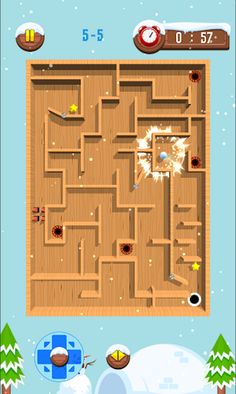 Maze & Snow Ball - Screenshot 4