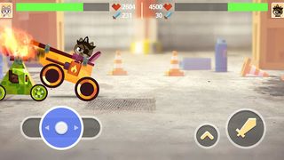 Cat Warrior Battle - Screenshot 2