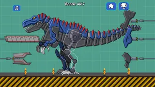 Robot Dino T-Rex Attack - Screenshot 1