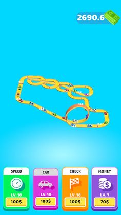 HotRoad Idle Track Builder - Screenshot 2