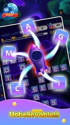 Crossword - Magic & Puzzle - Screenshot 1