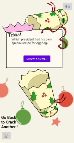 Christmas Crackers Quiz Game - Screenshot 1