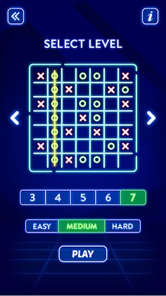 Tic Tac Toe Glow - Xs and Os - Screenshot 4