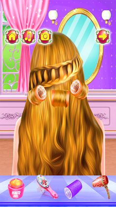 Princess hairstyle fashion - Screenshot 4