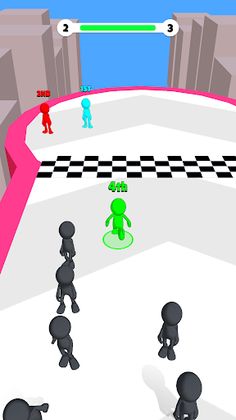 Crowded Race - Screenshot 3